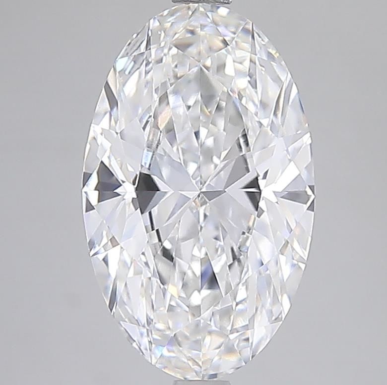4.05 ct. oval Lab Grown Diamond front image