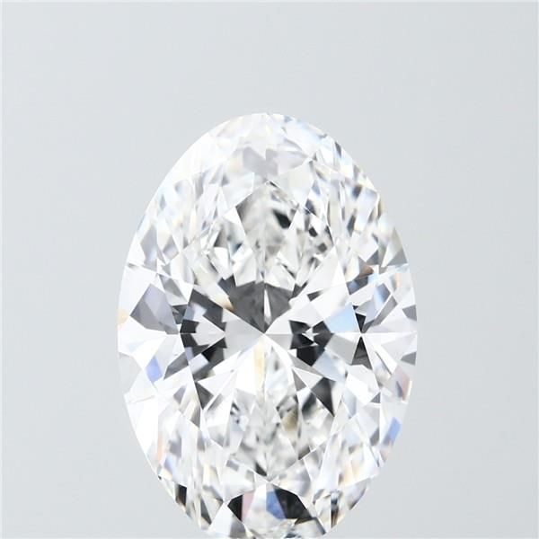 6.07 ct. oval Lab Grown Diamond front image