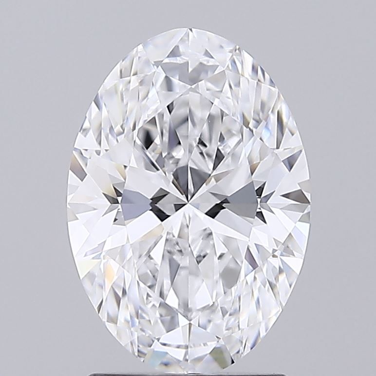 2.09 ct. oval Lab Grown Diamond front image