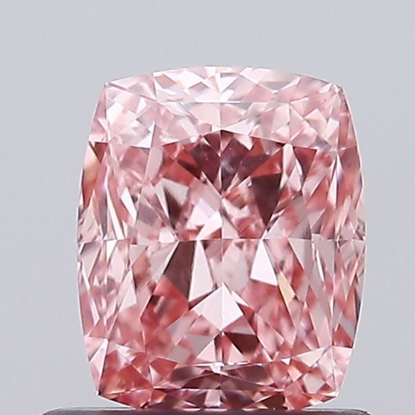 1.01 CT Fancy Vivid Pink CUSHION MODIFIED