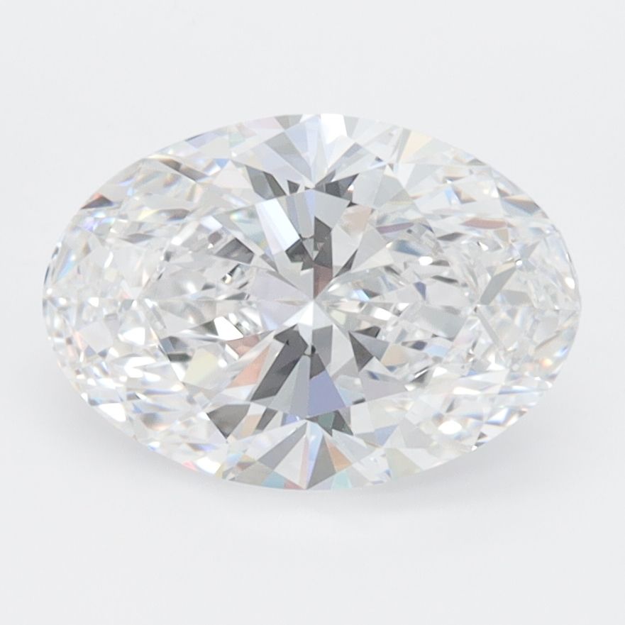 2.06 ct. oval Lab Grown Diamond front image