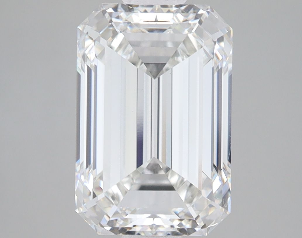 4.03 ct. emerald Lab Grown Diamond front image
