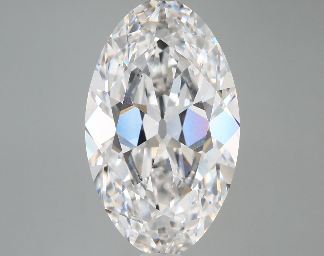 5.50 ct. oval Lab Grown Diamond front image