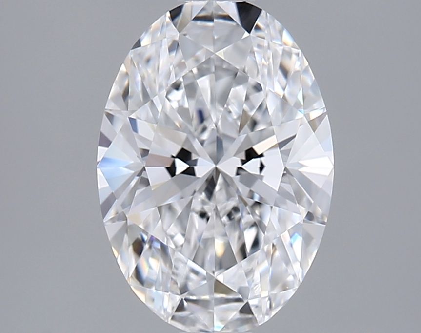 1.42 ct. oval Lab Grown Diamond front image