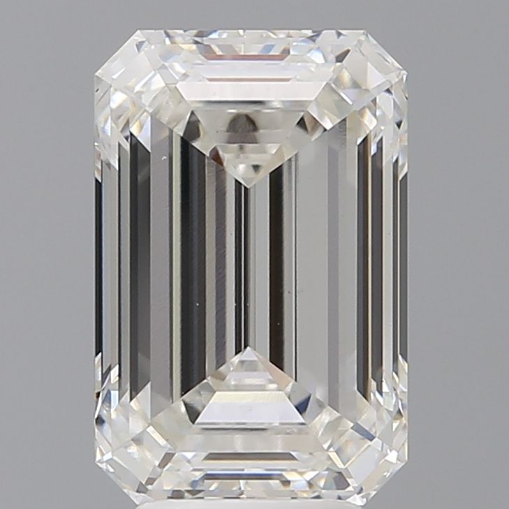 5.10 ct. emerald Lab Grown Diamond front image