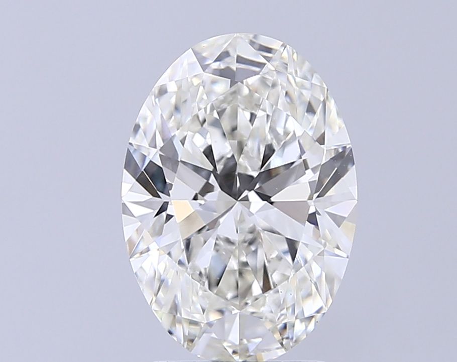 3.08 ct. oval Lab Grown Diamond front image