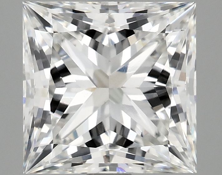 3.02 ct. princess Lab Grown Diamond front image