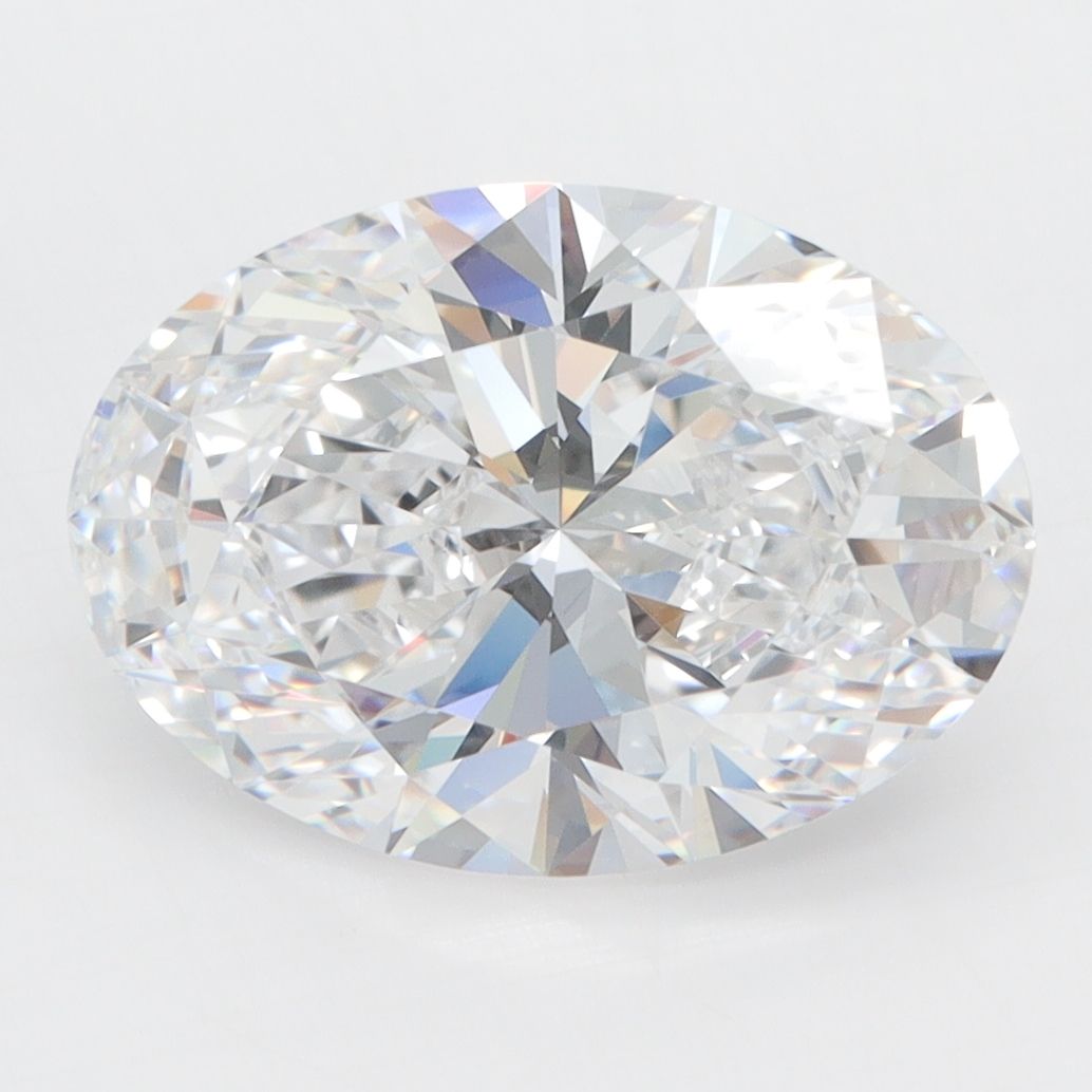 4.09 ct. oval Lab Grown Diamond front image