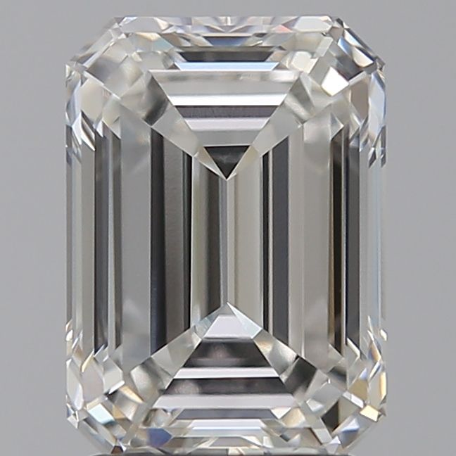 2.54 ct. emerald Lab Grown Diamond front image