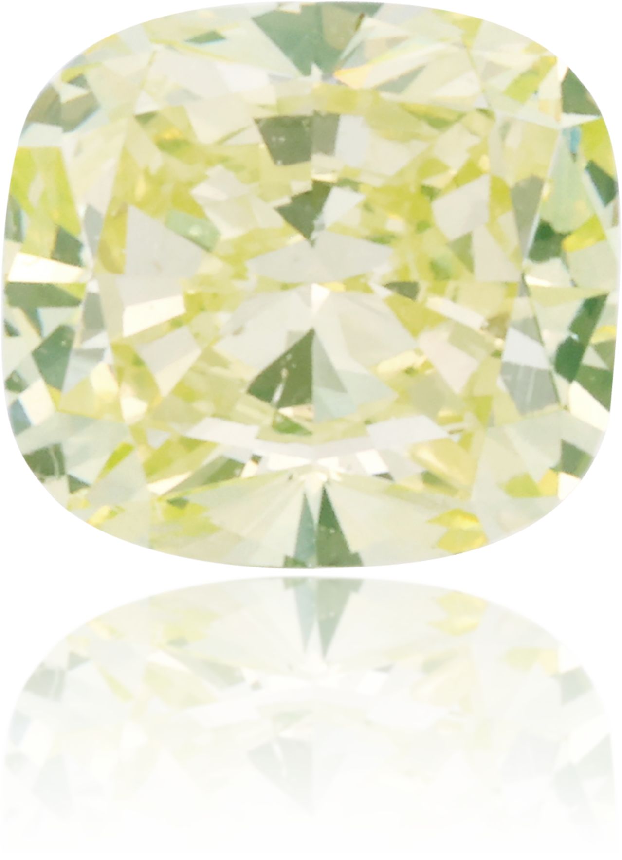 Diament 0.61 ct Fancy Greenish Yellow/VVS1