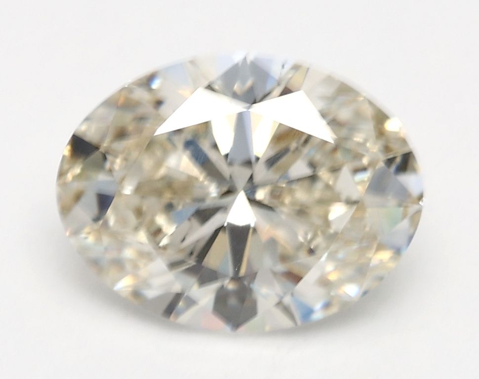 2.01 ct. oval Lab Grown Diamond front image