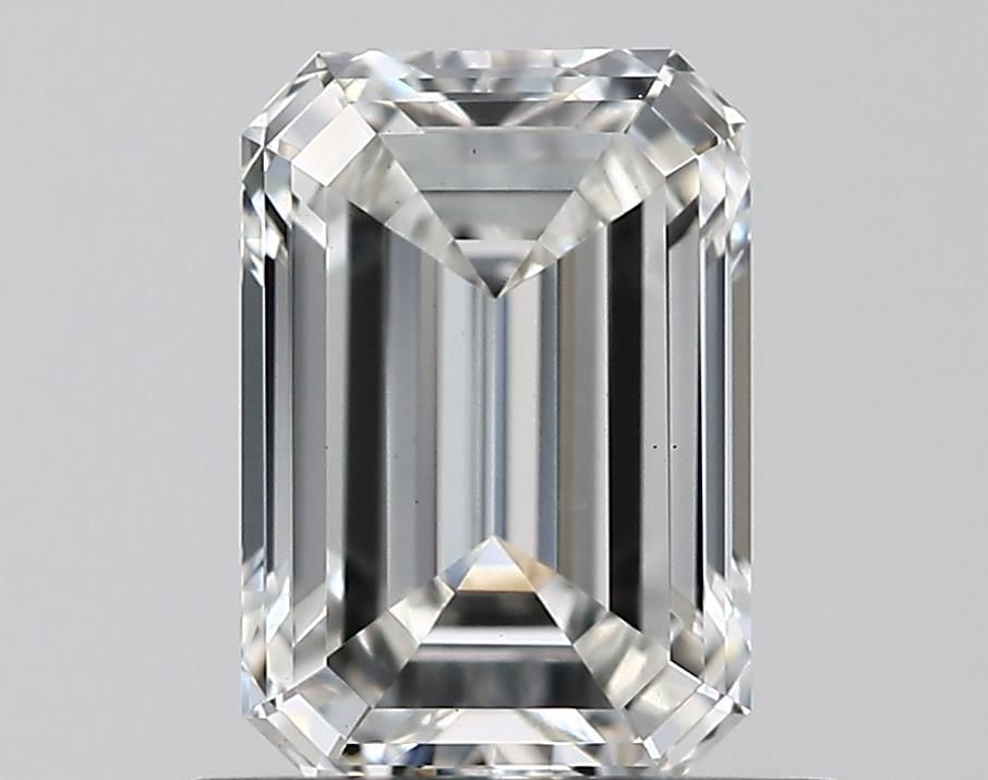 0.90 ct. emerald Lab Grown Diamond front image