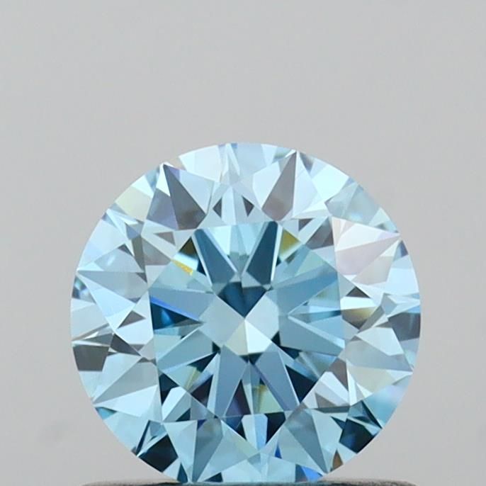 0.74 CT Fancy Vivid Blue ROUND