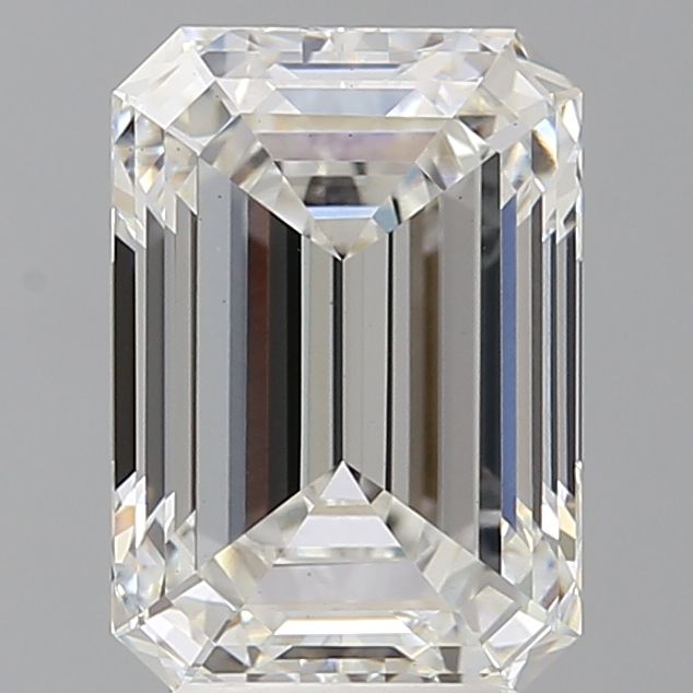 4.03 ct. emerald Lab Grown Diamond front image
