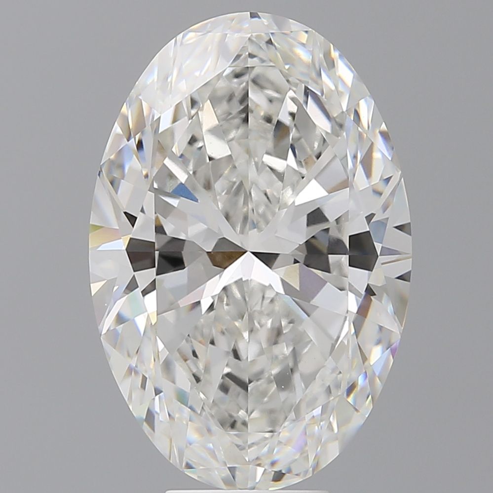 9.59 ct. oval Lab Grown Diamond front image