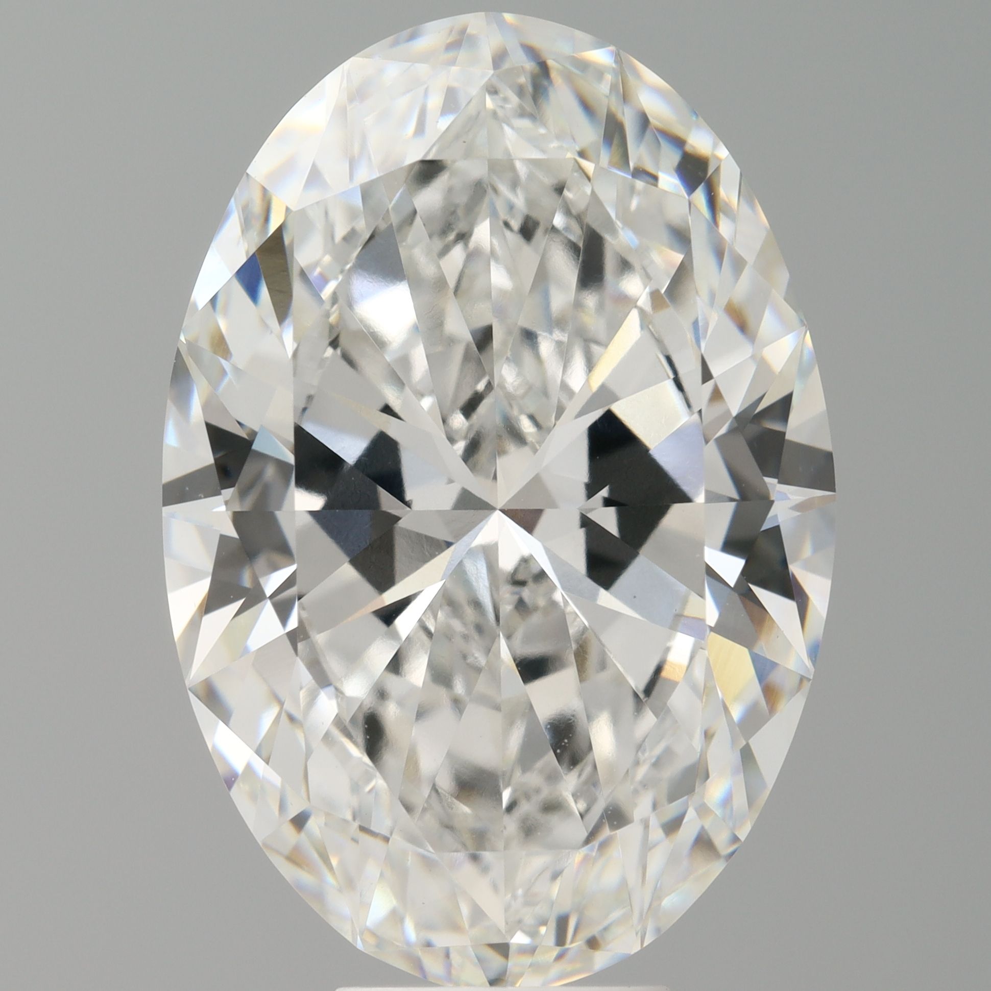 9.28 ct. oval Lab Grown Diamond front image