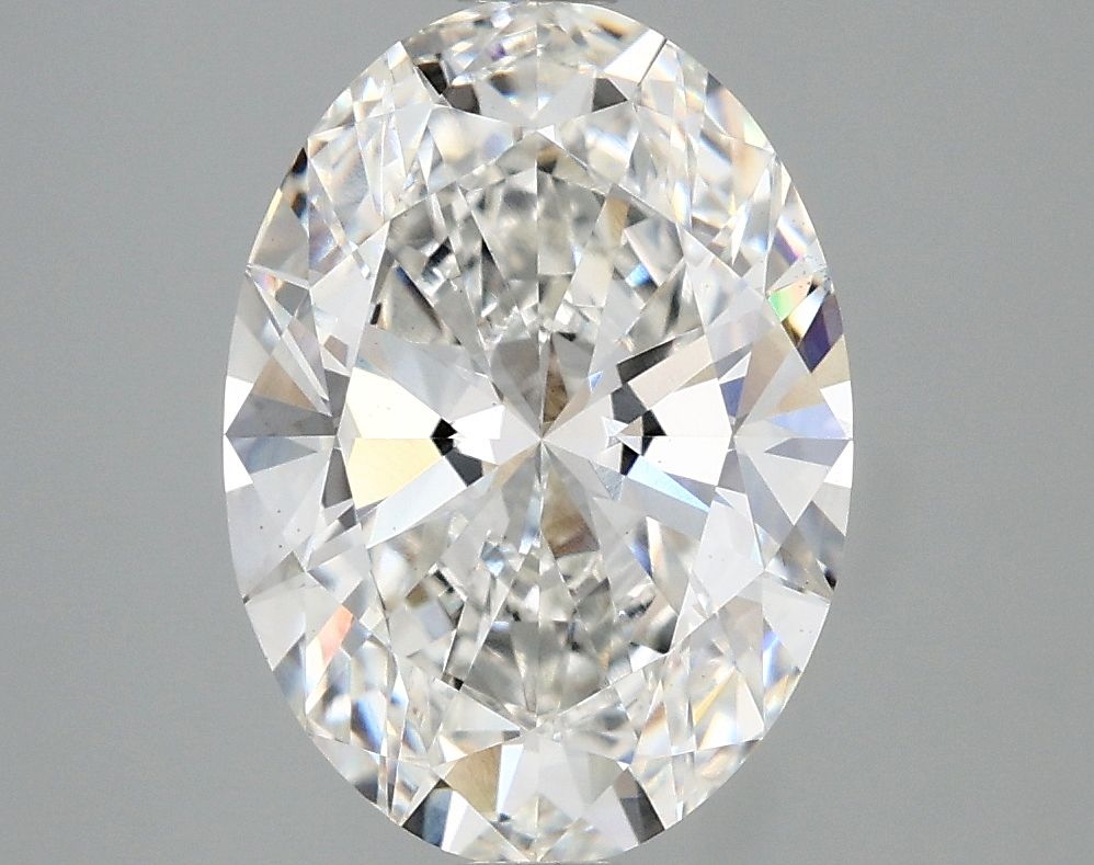 3.08 ct. oval Lab Grown Diamond front image