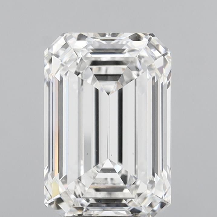 3.55 ct. emerald Lab Grown Diamond front image