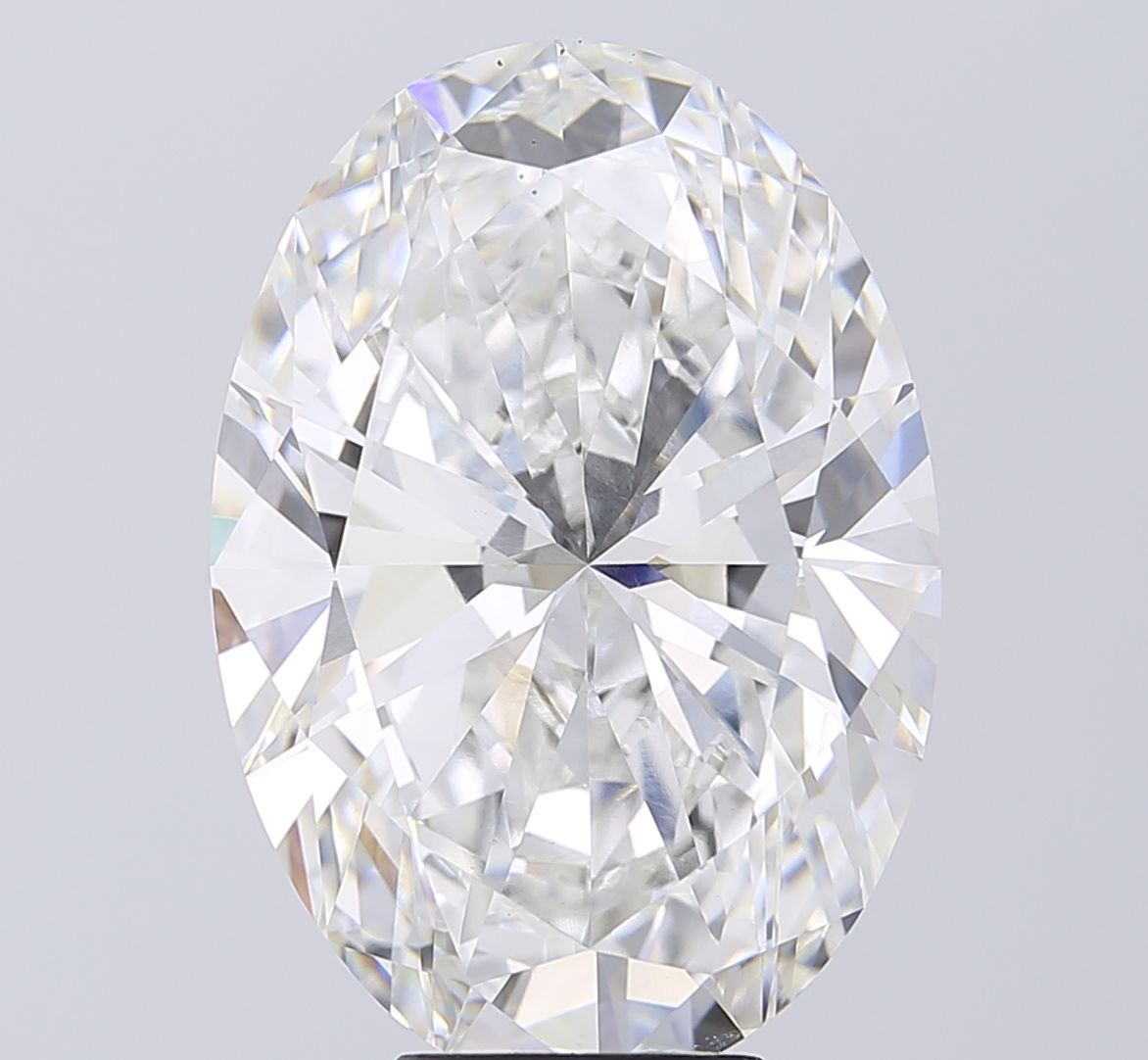11.58 ct. oval Lab Grown Diamond front image