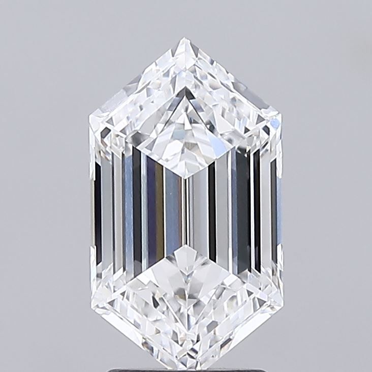 2.35 ct lab-grown Hexagonal Diamond