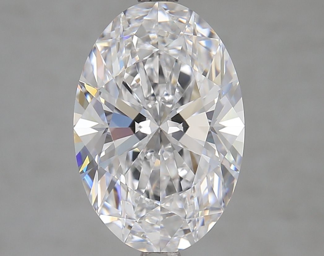 4.25 ct. oval Lab Grown Diamond front image