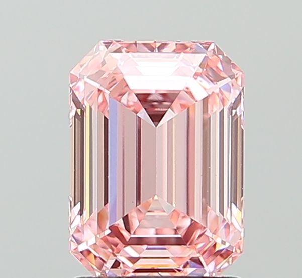 1.93 CT Fancy Intense Pink EMERALD