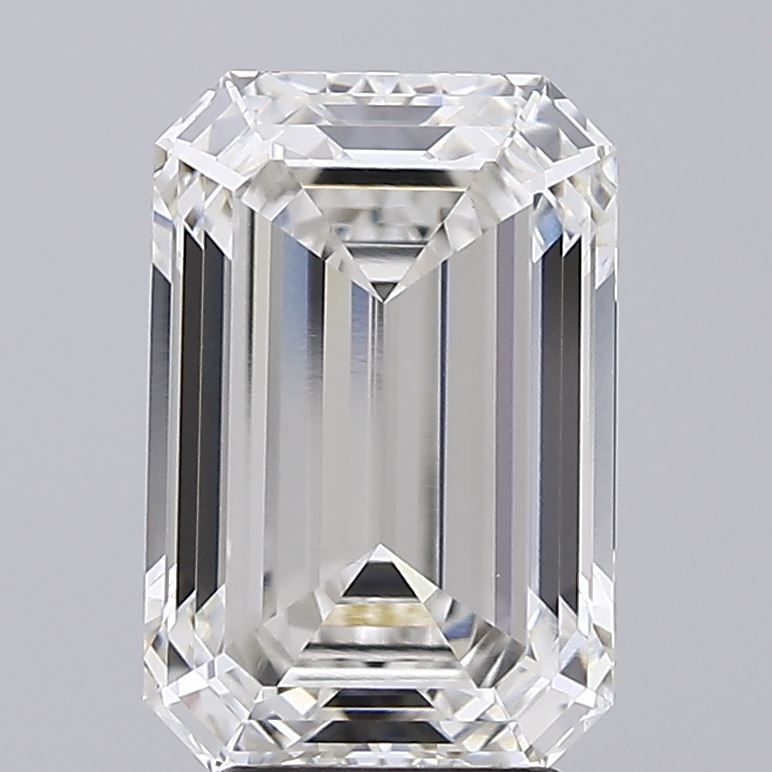 4.08 ct. emerald Lab Grown Diamond front image