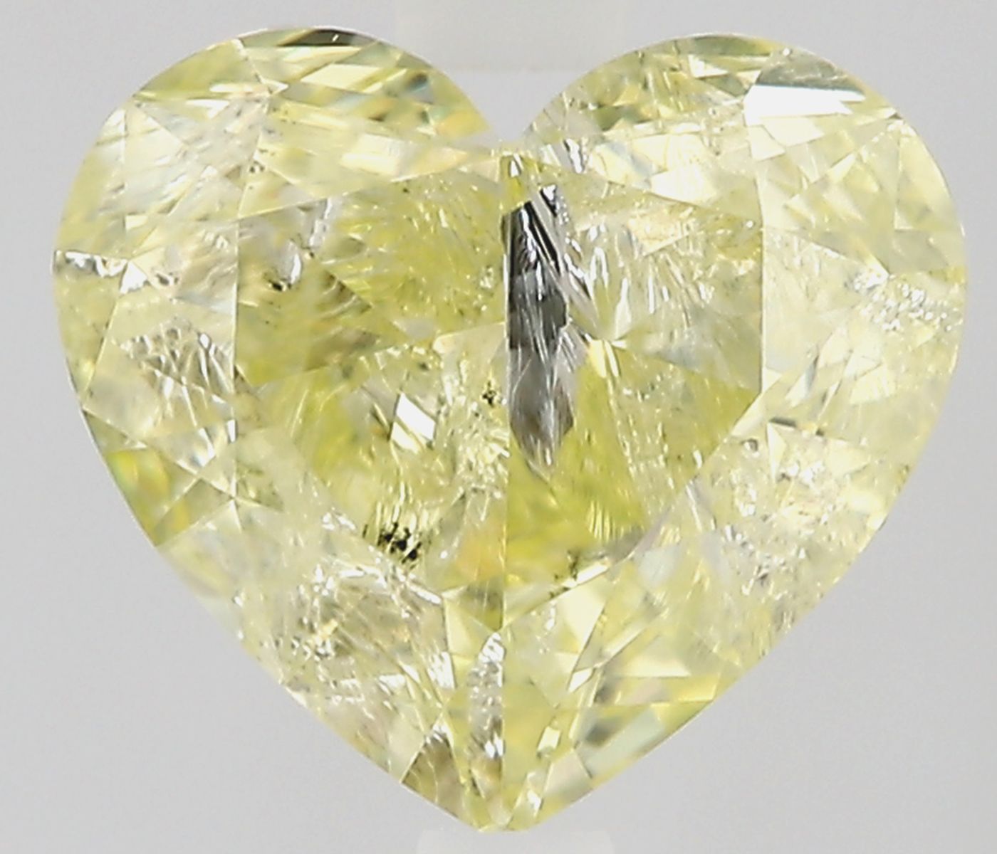 Diament 1.08 ct Fancy Intense Yellow/I2