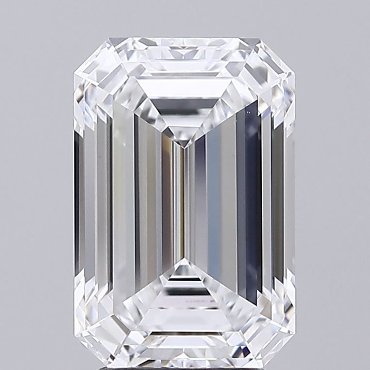 3.78 ct. emerald Lab Grown Diamond front image