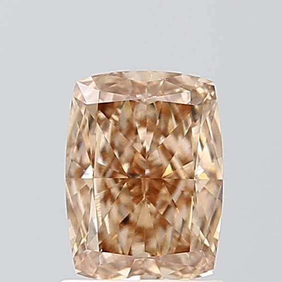 1.43 CT Fancy Light Brown CUSHION MODIFIED