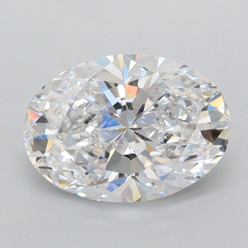 2.07 ct. oval Lab Grown Diamond front image