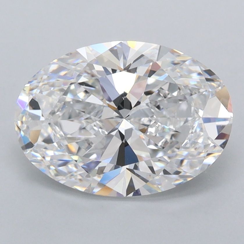 2.13 ct. oval Lab Grown Diamond front image