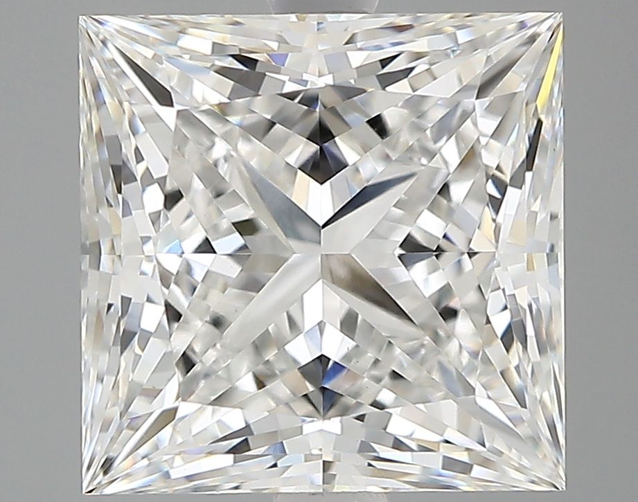 3.71 ct. princess Lab Grown Diamond front image