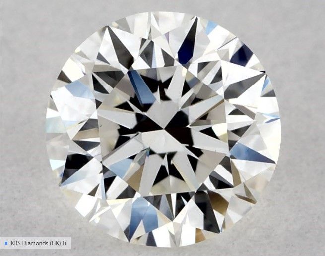 0.57 ct Round diamond