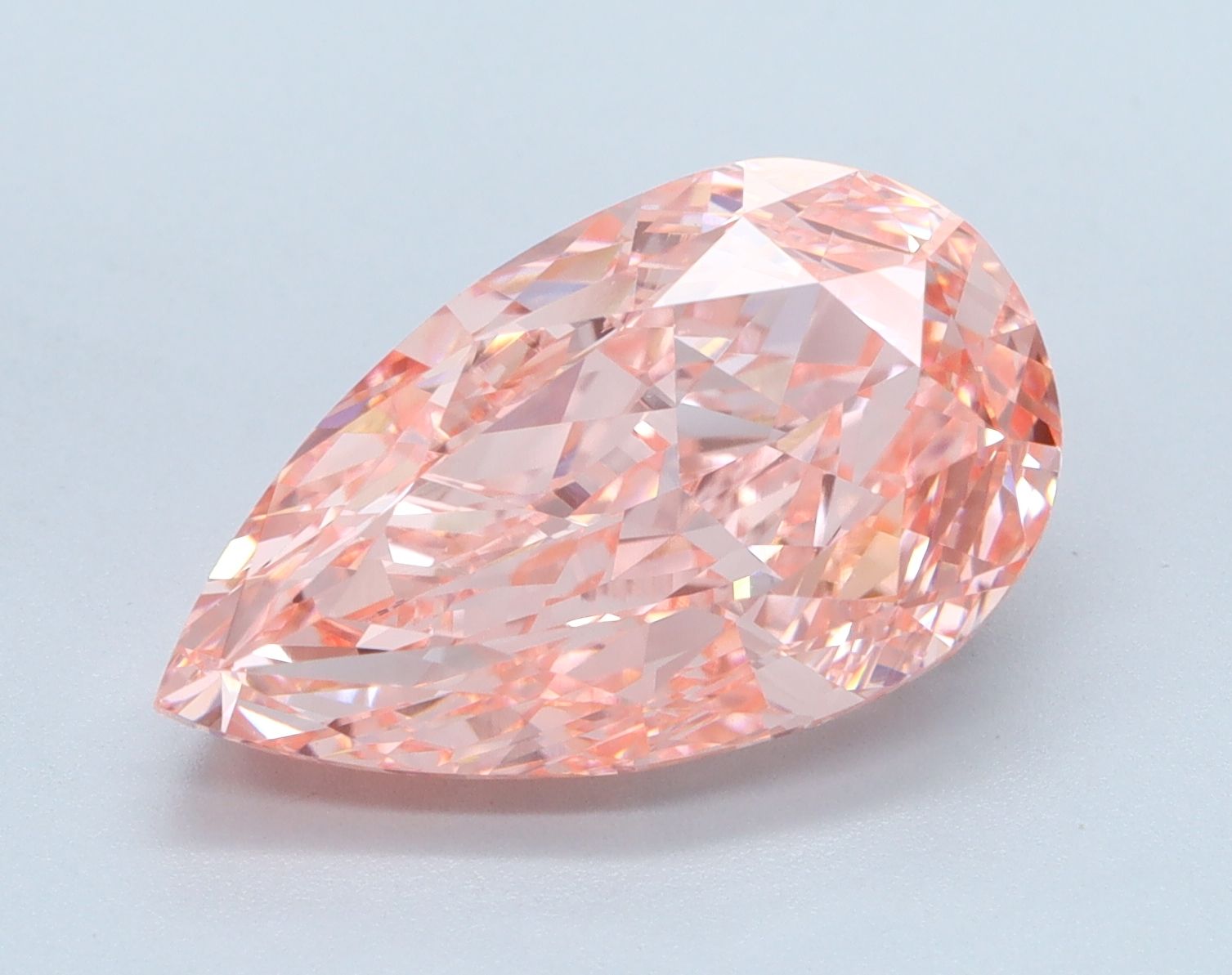5.09 ct. pear Lab Grown Diamond front image