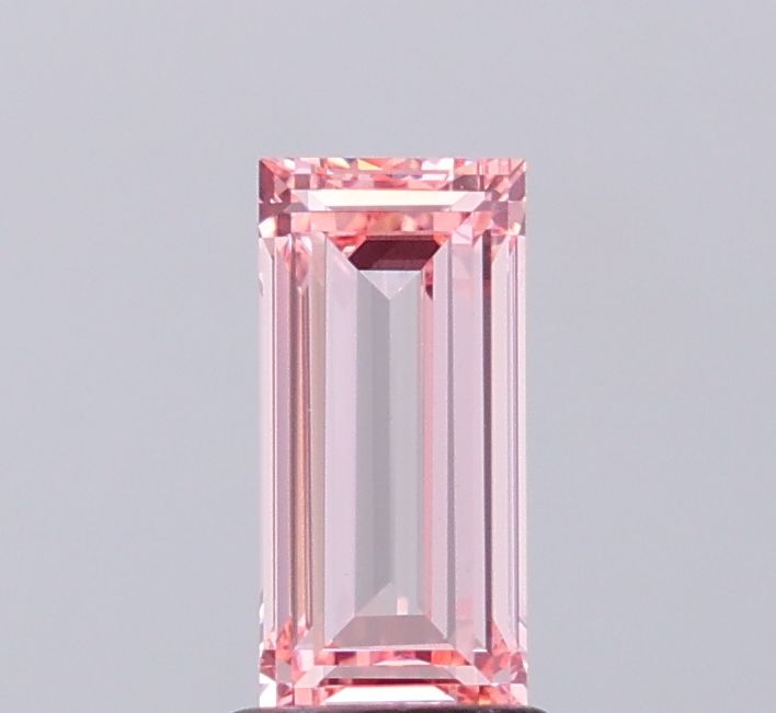 1.5 CT Fancy Intense Pink BAGUETTE