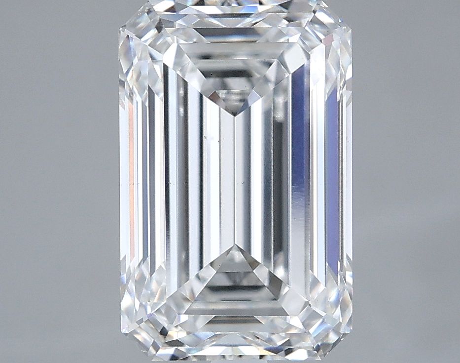 3.80 ct. emerald Lab Grown Diamond front image