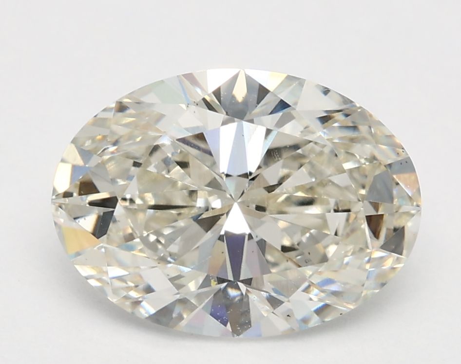 2.01 ct. oval Lab Grown Diamond front image