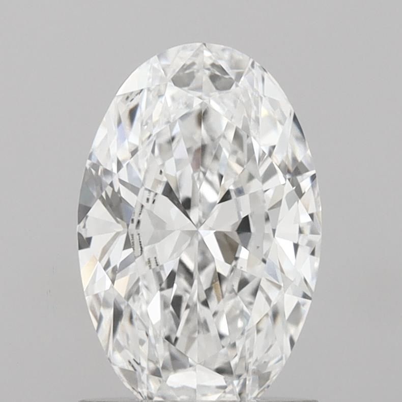 1.29 ct. oval Lab Grown Diamond front image