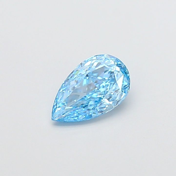 0.93 CT Fancy Vivid Blue PEAR
