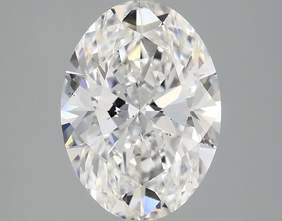 3.02 ct. oval Lab Grown Diamond front image