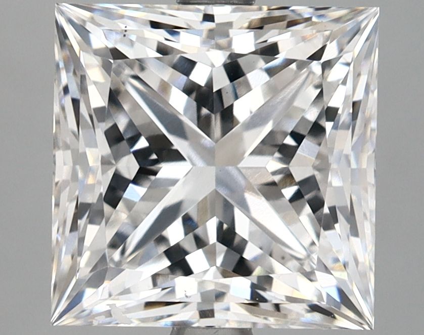 4.19 ct. princess Lab Grown Diamond front image