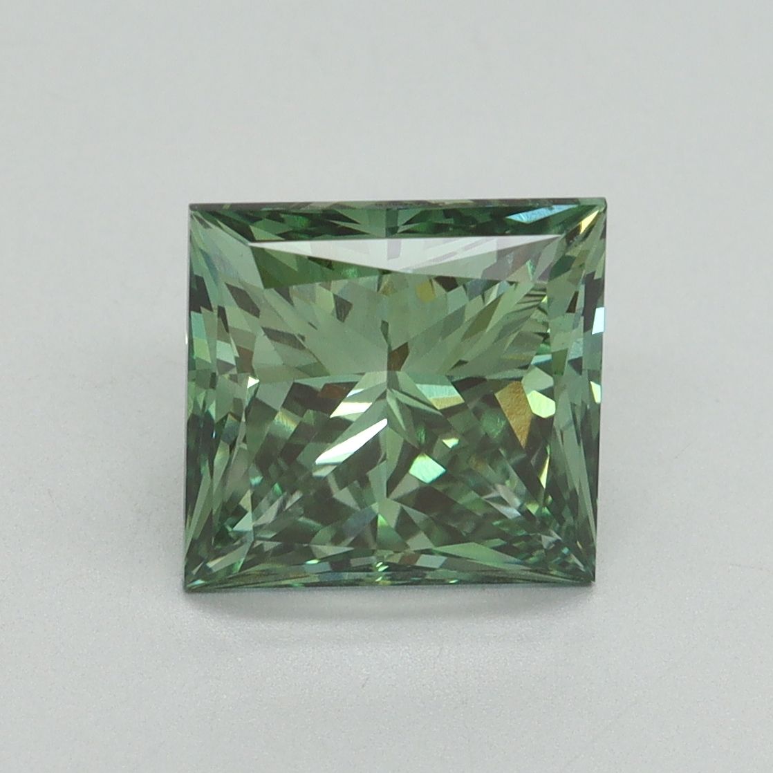3.07 ct. princess Lab Grown Diamond front image
