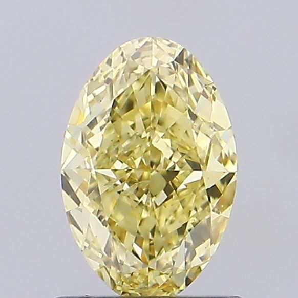 1.06 CT Fancy Intense Yellow OVAL