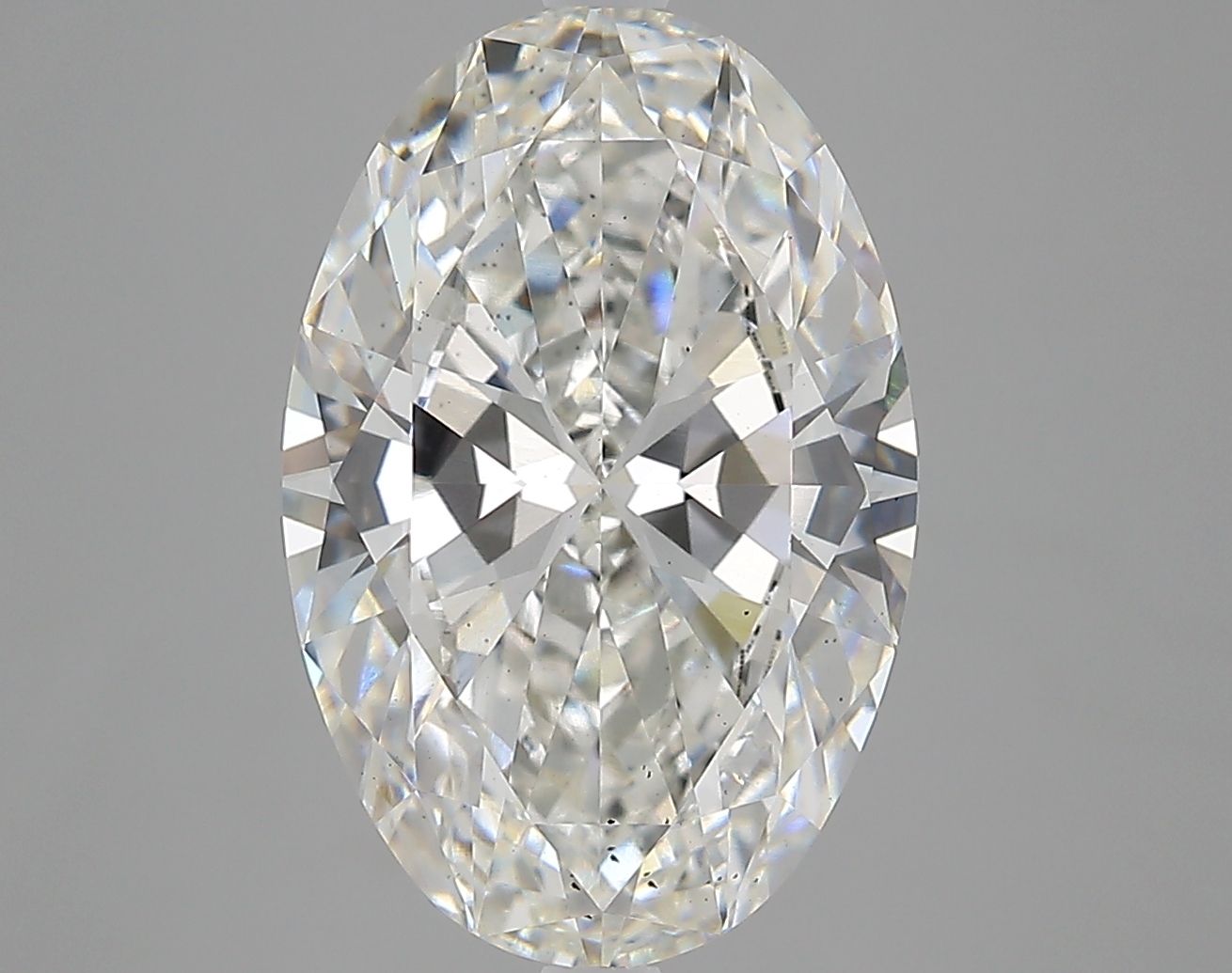 5.01 ct. oval Lab Grown Diamond front image