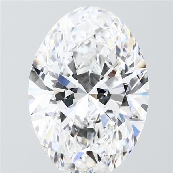 4.08 ct. oval Lab Grown Diamond front image