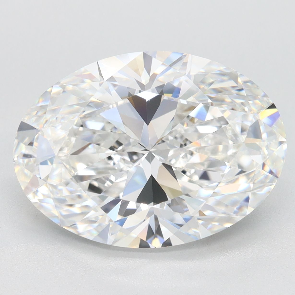 5.28 ct. oval Lab Grown Diamond front image