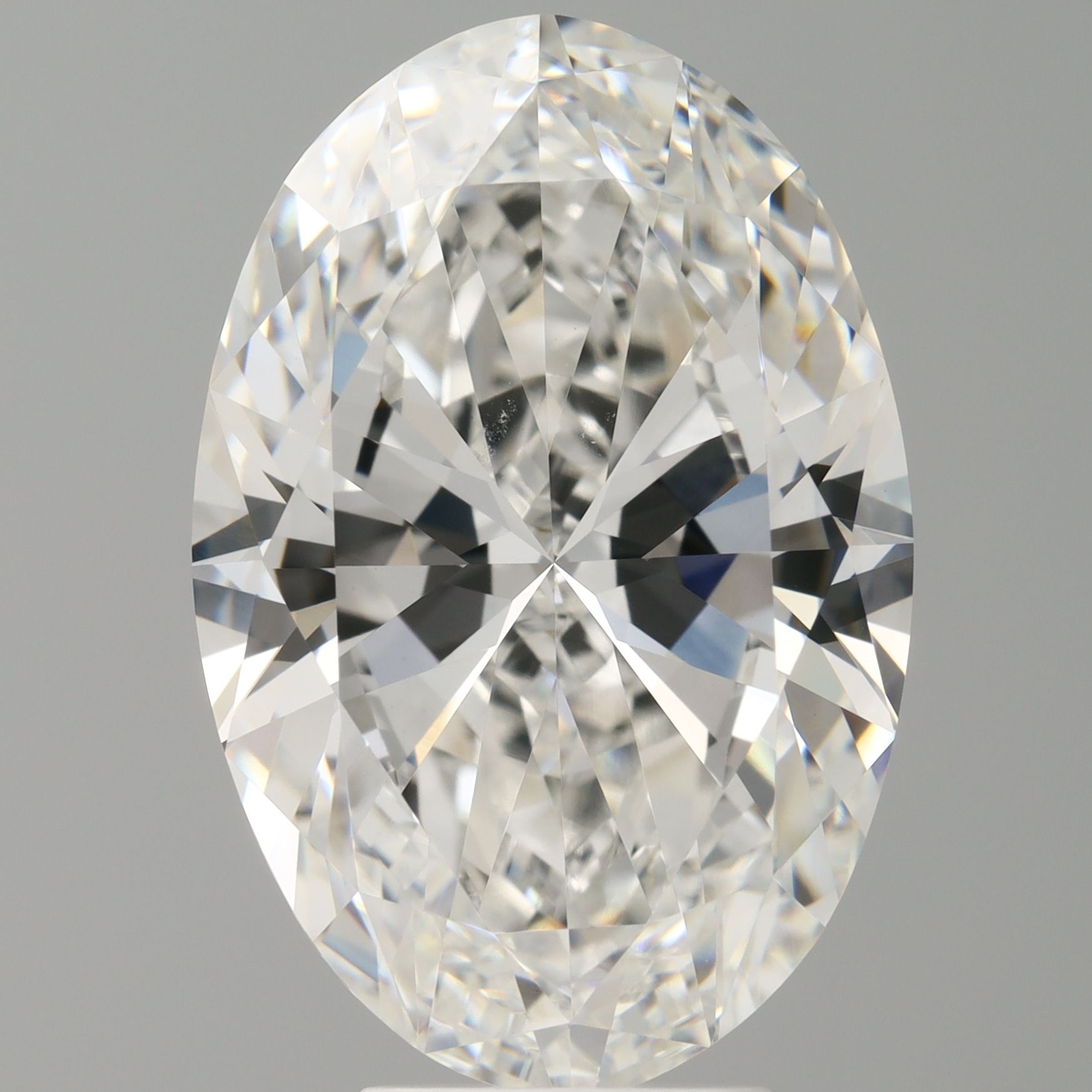 7.00 ct. oval Lab Grown Diamond front image