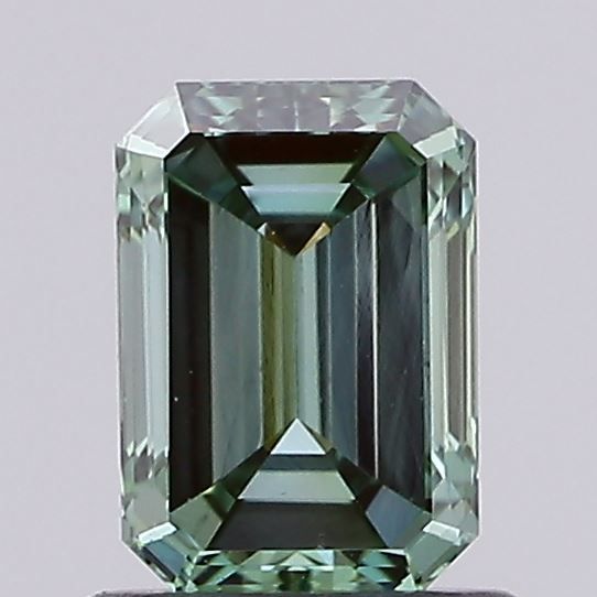 0.87 CT Fancy Vivid Green EMERALD