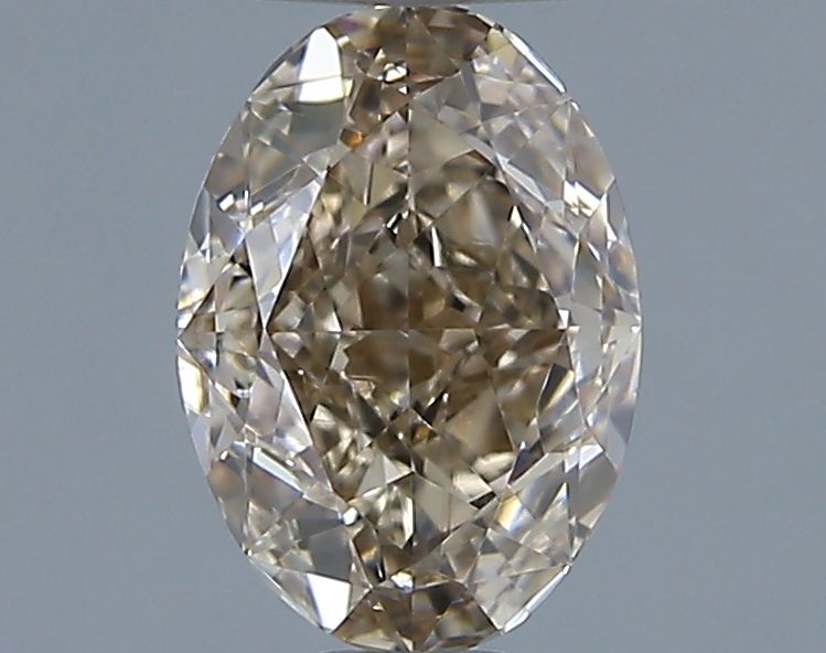 Diament 1.0 ct Fancy Pinkish Brown/VS1